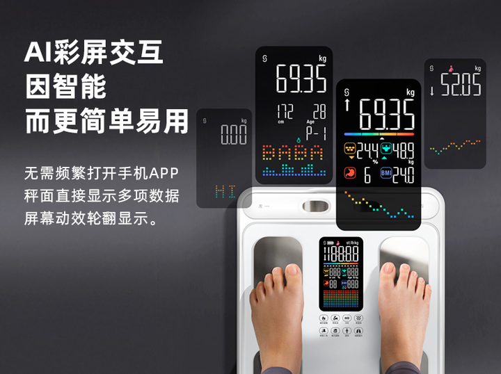 智能八电极体脂秤创新上市麻将胡了app沃莱P3